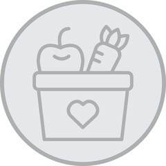 Sticker - Nutrition Icon Design