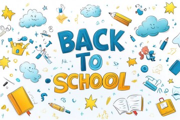 Poster - Back To School Illustration