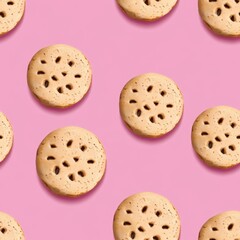 Sticker - Cookies Pattern.