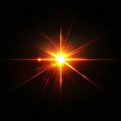 Wall Mural - bright star shining