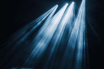 Canvas Print - Stage lights shine bright.