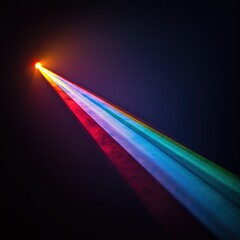 Sticker - Rainbow laser light