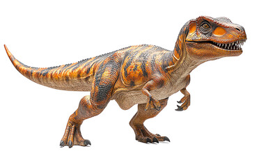 A realistic dinosaur model showcasing intricate details and vibrant colors, perfect for educational and artistic projects.