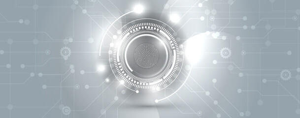 Wall Mural - the intersection of technology and business strategy in driving sustainable progress. vector art.