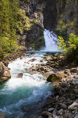 View of Riva waterfalls - Italy