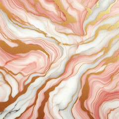 Poster - Pink marble texture for your design