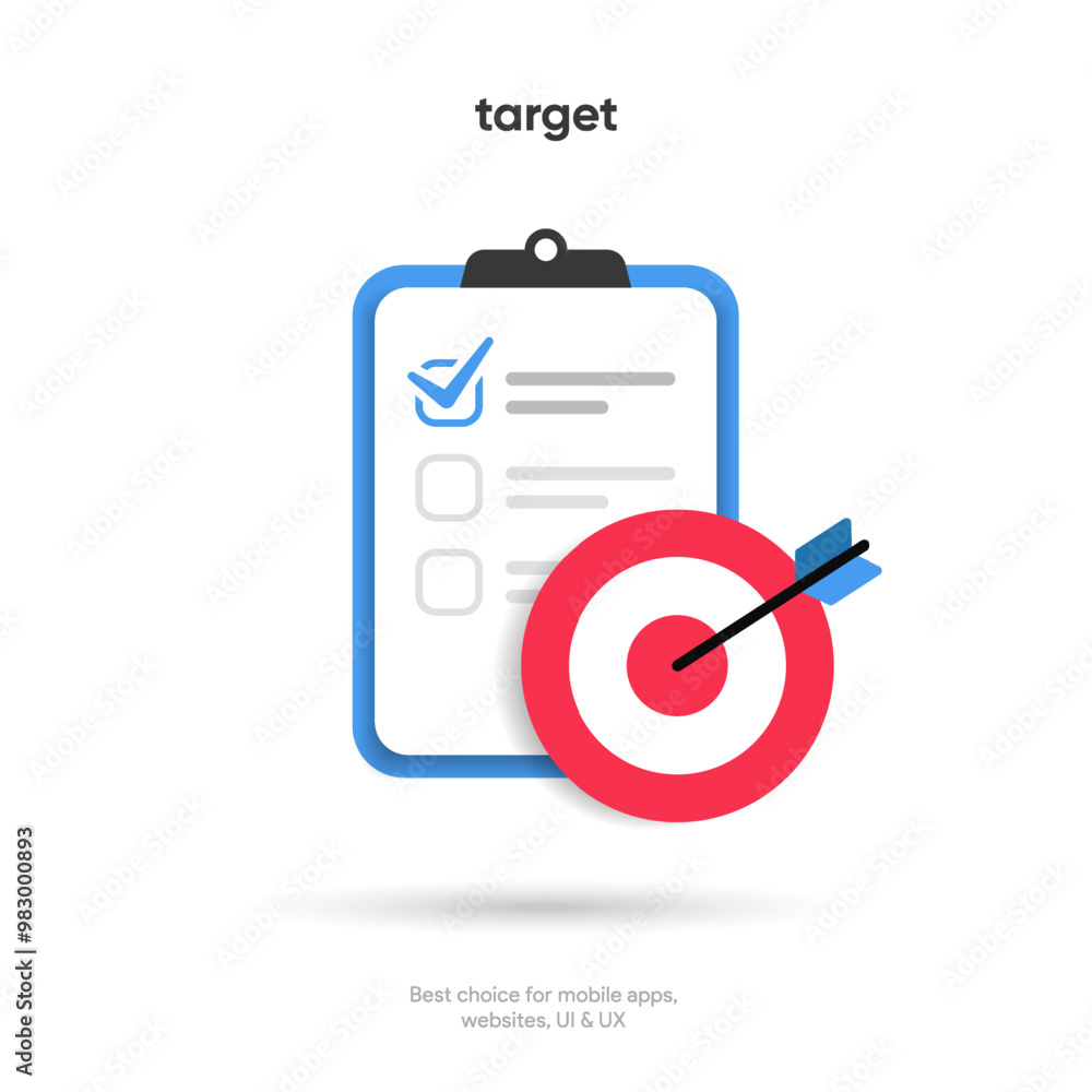 To Complete Task Sign Checklist to success business goal. Tasks clipboard icon. Task done ...