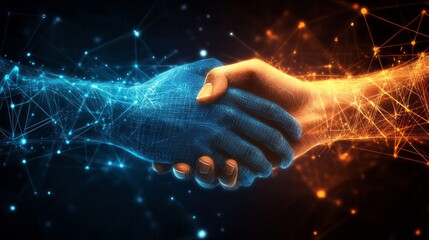 Digital Handshake: Connecting the Future of Technology