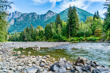 washington river and mountains 6