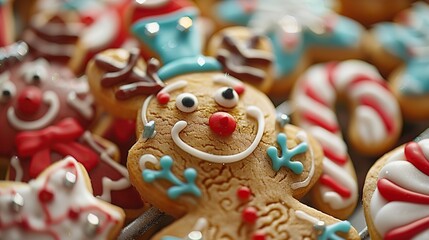 Sticker - Christmas Gingerbread Cookies