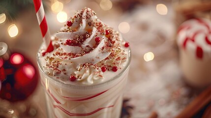 Canvas Print - Delicious Holiday Peppermint Mocha