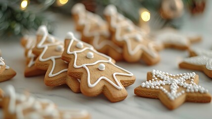 Poster - Gingerbread Christmas Cookies