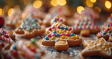 Canvas Print - Christmas Gingerbread Cookies