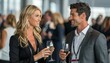 © Philipp - Young professionals engage in networking opportunities at exciting business event