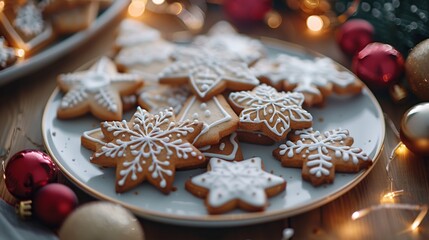 Canvas Print - Homemade Gingerbread Cookies