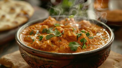 Wall Mural - Chicken Tikka Masala - An Indian Delicacy