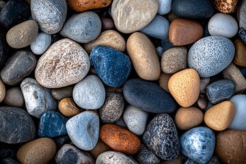 Wall Mural - pebbles on the beach