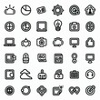 © 2D Illustration - Professional And Minimalist Icons, Technology, Line art, flat, 2d, black and white, white background stylize 50