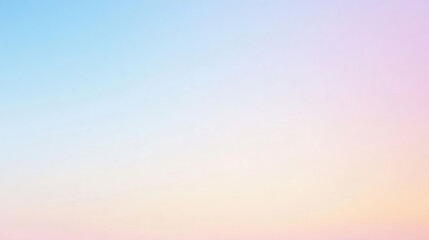 Wall Mural - a light gradient background with soft transitions from pale blue to pastel pink, forming a peaceful 