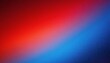 © Tyoma - Abstract grain textured design with a smooth red and blue gradient transition background