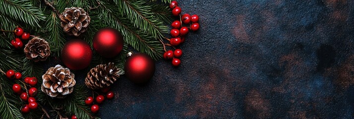  Christmas, solid background, copy space