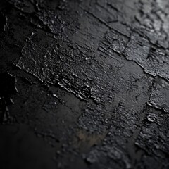 Textured Black Surface with Grunge Detail