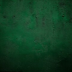 Wall Mural - Extremely dark green concrete wall surface background