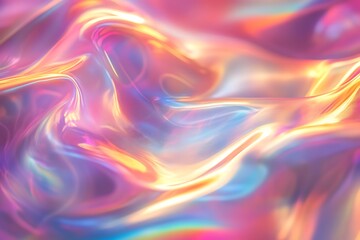 Wall Mural - Abstract Holographic Background