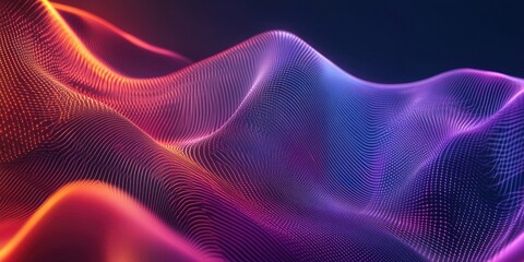 Wall Mural - Futuristic abstract background featuring dynamic motion lines