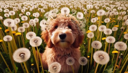 Wall Mural - Golden Doodle