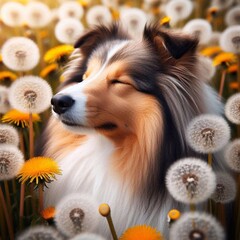 Canvas Print - Collie