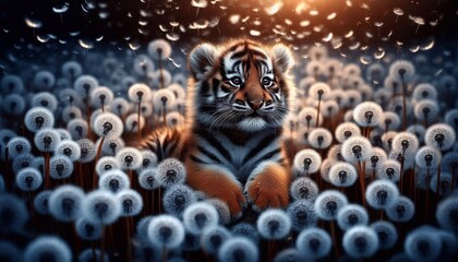 Canvas Print - Tigerbaby