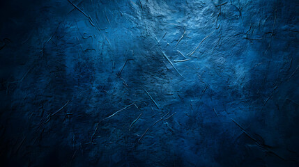 Wall Mural - Abstract Dark Blue Textured Background with Rough, Scratched Surface and Subtle Lighting Effects for Design Projects