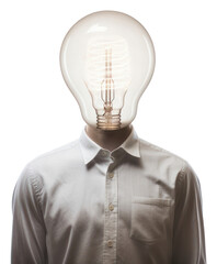 PNG Light lightbulb adult human.