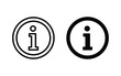 © OLYVIA - info icon, info sign vector