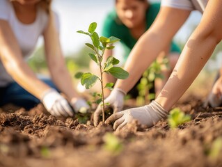 Sticker - Planting a Tree Together.