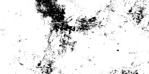 Wall Mural - Black and white grunge urban texture vector with copy space., Abstract illustration surface dust and rough dirty wall background with empty template. Distress