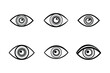 © Mgain - Eye icon bundle set in creative vector style