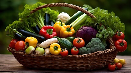 Poster - Fresh Harvest Basket