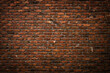 © dmitr1ch - old brick wall texture, natural red stone masonry background