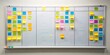 © lapeepon - Agile scrum board with paper task for software development team, agile, scrum, board, software, development, methodologies