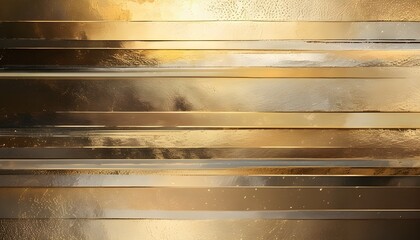 Canvas Print - Elegant abstract gold texture featuring smooth horizontal lines