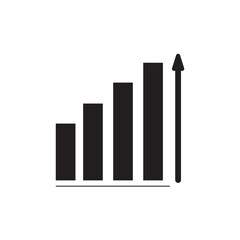 Canvas Print - statistics logo icon