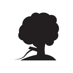 Wall Mural - tree logo icon