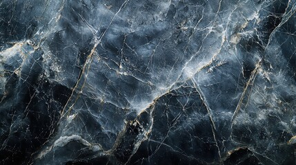 Wall Mural - Gray Marble Texture. A luxurious gray marble texture with intricate veining.