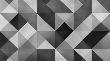 Wall Mural - Beautiful Geometric Gray Patterns. Modern geometric shapes in different shades of gray.