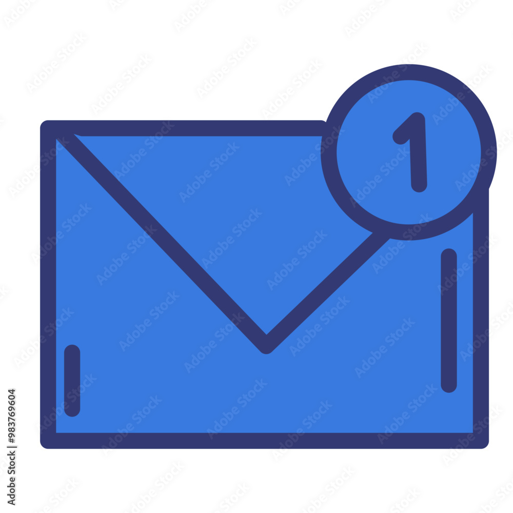 Eccomerce Icon Message  Dual Tone 