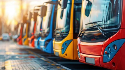 Naklejka na meble Airport Shuttle Buses: These shuttle services offer free or paid transportation for passengers, connecting terminals, parking lots, and car rental areas.
