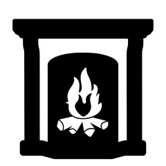 Sticker - fireplace