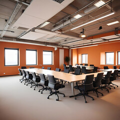 Canvas Print - conference room interior